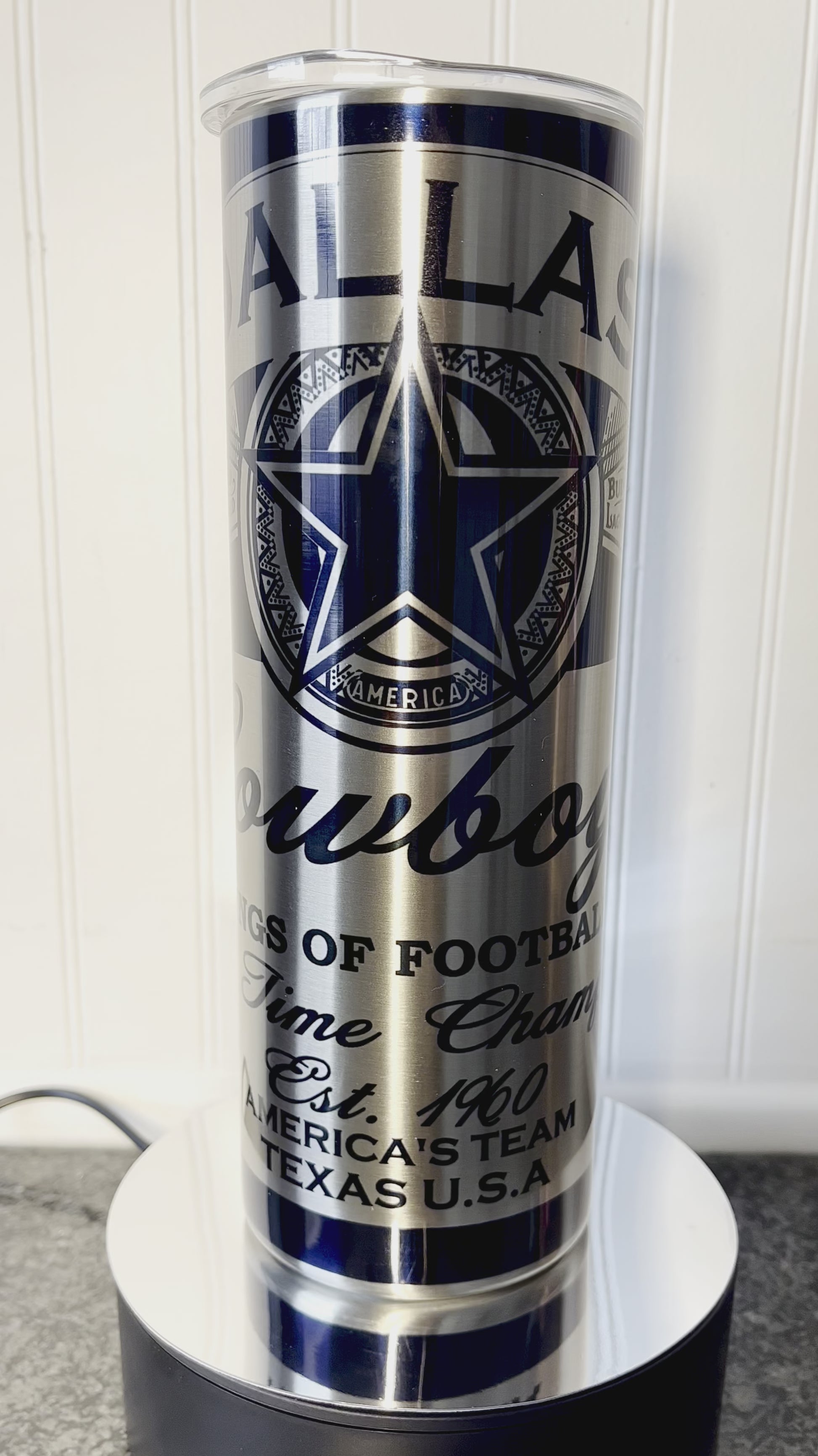 Dallas Cowboys NFL Team Color Insulated Stainless Steel Mug