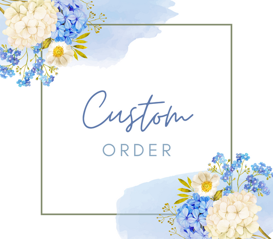 Custom Tumbler Order
